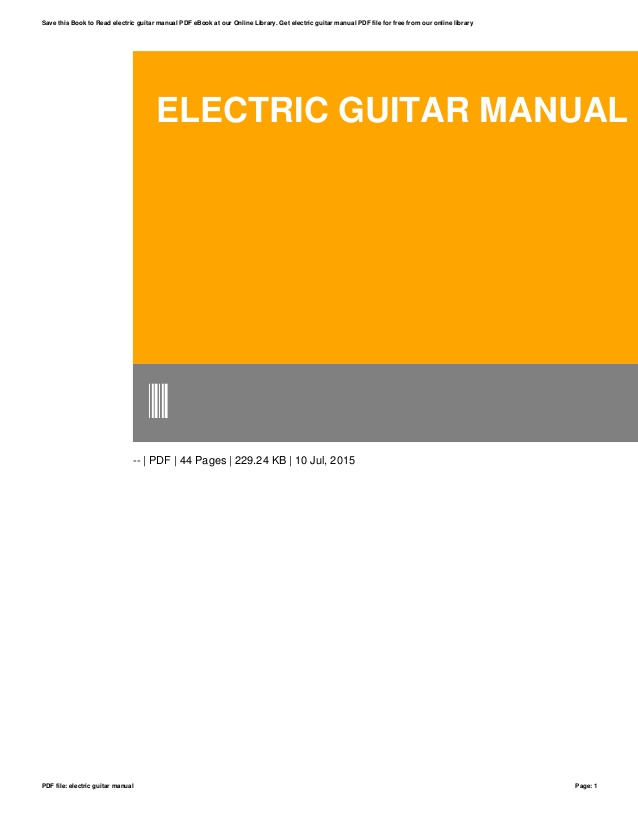 Buku Panduan Guitar Pdf File